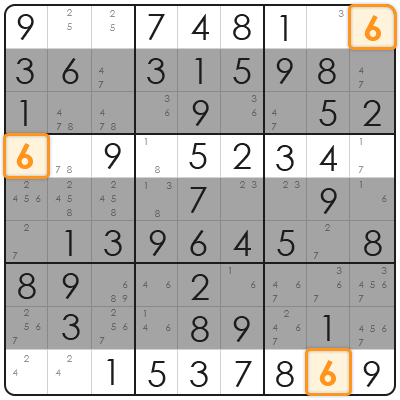 sudoku with candidate mode